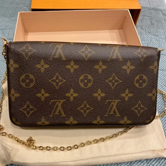 Louis Vuitton Felicie Pochette Xmas 2021 Vivienne Hollywood - Picture 2 of 8